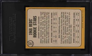 1968 Topps Johnny Bench ROOKIE RC 247 SGC 5.  5 EX, 2