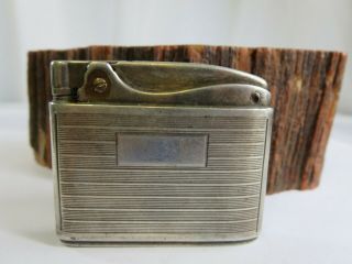 Vintage Ronson Adonis Sterling Silver Art Deco Cigarette Lighter No Monogram E6