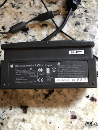 Macintosh Powerbook Ibook 45w Ac Adapter M4896