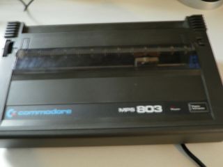 Commodore Mps 803 Dot Matrix Printer C64
