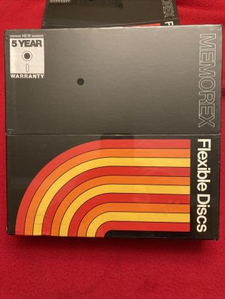 Memories Flexible Discs - Box Of 10 8 Inch Ss Sd Diskettes Nos