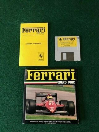 Ferrari Racing Simulation Game For Apple Mac Macintosh Computer