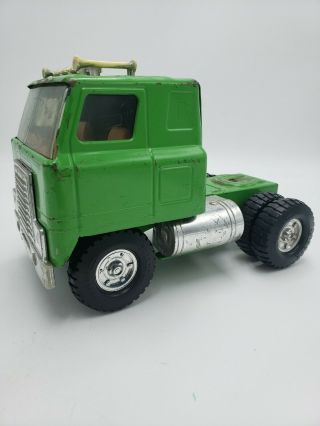 Vintage Ertl International Coe Semi Truck Cab 3307291 Green ⭐ Made In The U.  S.  A.