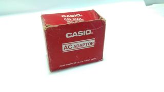 Casio Ac Adaptor,  Ad - 5wl,  Input Ac - 220v,  Output 9v - 850ma Japan