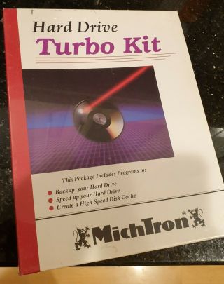 Michtron Turbo Kit For Atari 520/1040 St Hard Drives Nib - Still