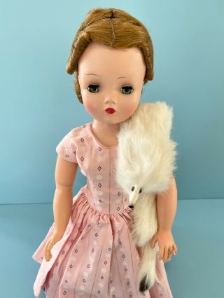 Vintage Doll Clothes: Ermine Fur Stole Madame Alexander Cissy Toni Miss Revlon
