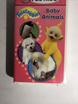 VHS Teletubbies - Baby Animals (PBS Kids,  2000) Clamshell - - RARE VINTAGE - SHIP24H 3