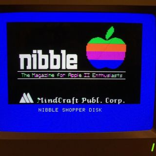 Vintage Apple Iie Iic Iigs Floppy Disk - Nibble Software Shopper