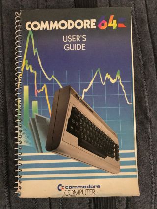 Vintage 1984 Commodore 64 User’s Guide