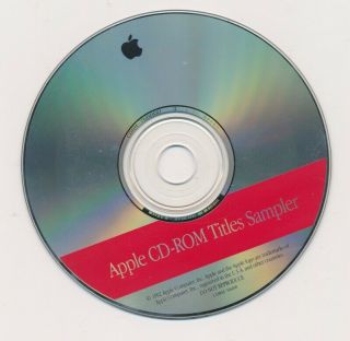 Apple Cd - Rom Titles Sampler From 1992
