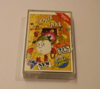 Very Rare Kwik Snax (a Dizzy Game) By Codemasters For Commodore 64