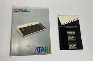 Vintage 1983 Atari 800xl Home Computer Owner 