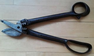 Vtg Pexto No 2 - A Shears Knibbler Stovepipe Duct Metalworking Sheet Metal Tool