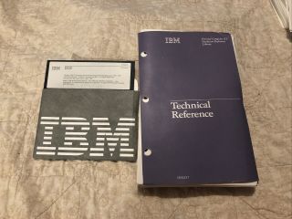 Ibm Pc Xt Hardware Technical Reference 1983 And Dos Utilities 5.  25 Floppy Disk