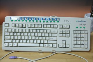 Vintage Emachines Multimedia Internet Pc Keyboard Ps/2