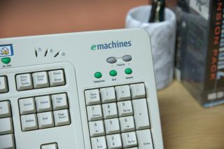 Vintage eMachines Multimedia Internet PC Keyboard PS/2 2
