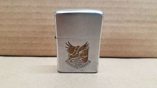 Vintage 1961 Military Zippo Lighter Usaf Air Defense Command Air Force