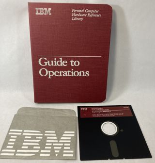Ibm Pcjr Guide To Operations With Disk Ibm 1502291 Guide And Disk Complete