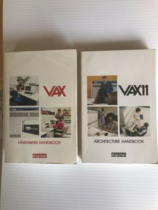 Vintage Dec Digital Vax Handbook Set - 1979 - 81