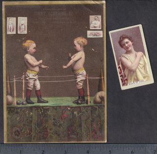 John Sullivan 19th Century Boxing Card Parody A May Grand Rapids Mi Indian Club