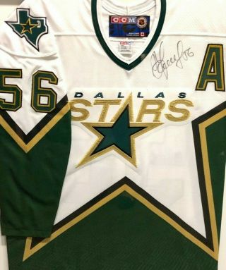 Sergei Zubov Autographed Dallas Stars Jersey (not Framed)