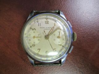Authentic Vintage Baume&mercier 902 Chronograph Landeron M10