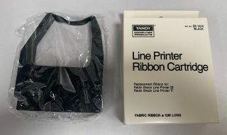 Radio Shack Cat.  No.  26 - 1414 Black Line Ribbon Tandy Trs - 80 Printer (a3)