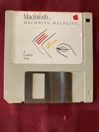 Macwrite Macpaint A Guided Tour On 400k Disk For Mac (2 Versions)