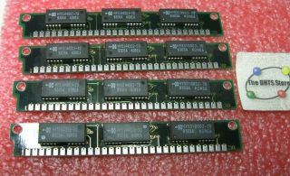 30 - Pin Simm Memory Ram 70ns 3 - Chip Hy514400j - 70 Hy531000j - Qty 4