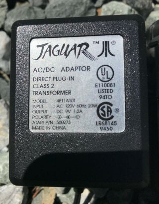 Atari Jaguar Power Pack 120/110vac Us Mini Size