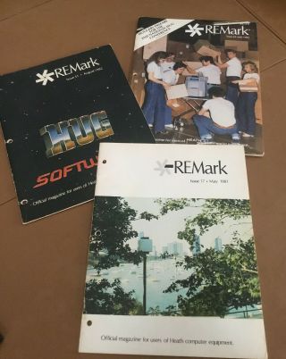 Vintage Heathkit Digital Techniques Training Manuals,  Remark User Club Mags (3)