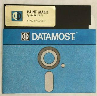 Paint Magic By Mark Riley 1983 Datamost For Commodore 64