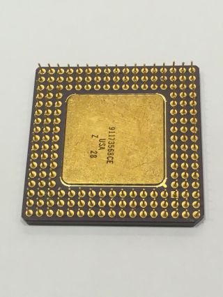 Intel 486SX - 20 CPU - SX406 - Rare 2