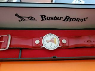 Vintage Buster Brown Mechanical Wind Up Watch