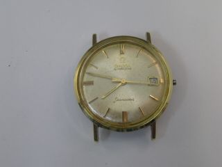 Vintage Omega Seamaster Gold Capped Watch Cal 562 24 Jewels 1962 Read Desc