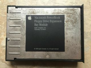 Apple Macintosh Powerbook Floppy Drive Expansion Bay Module