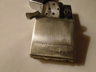 Vintage Zippo Lighter Patent 2032695 1937 - 1950 16 hole 5 Barrel 3