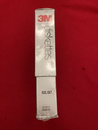 3M diskettes - Box of 10 8 inch SS SD Diskettes NOS 3