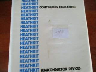 Rare Heathkit Continuing Ed - Semiconductor Devices Ee - 3103 -