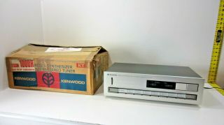 Or Repair: Vintage Kenwood Kt - 500 Am/fm Tuner