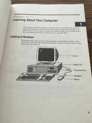 Vintage PACKARD BELL Microsoft MS - DOS 5.  0 User ' s Guide and Reference 3
