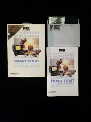 1984 Smart Start Software,  Commodore 64 Vic20 Muse 1541 Disk