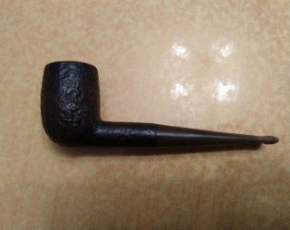 Vintage Dunhill Shell Briar Smoking Pipe Made In England - White Dot