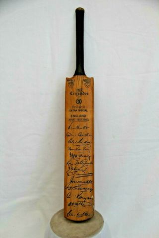 Vintage Cricket Bat (signed)