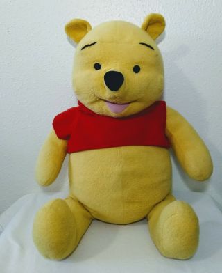 2005 Disney Fisher Price 24 " Large Talking Winnie The Pooh Plush