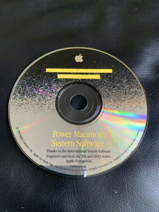 Apple Power Macintosh International 5 Power Macintosh System Software