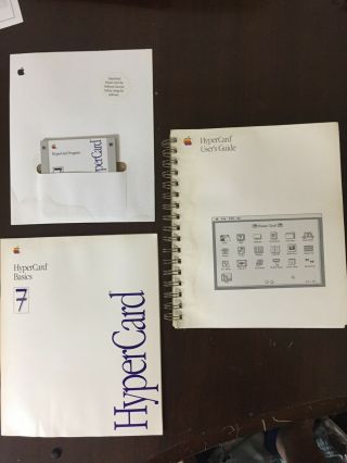 Apple Macintosh Hypercard Users Guide And Program