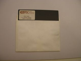 Space Chase Disk By Apx For Atari 400/800