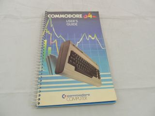 Vintage 1984 Commodore 64 User’s Guide 1st Edition,  Fifth Printing 1983
