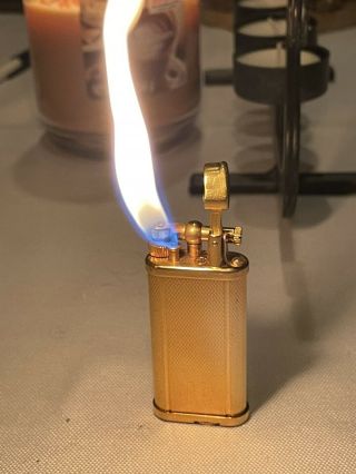Vintage Dunhill Gold Plated Lighter Lift Arm